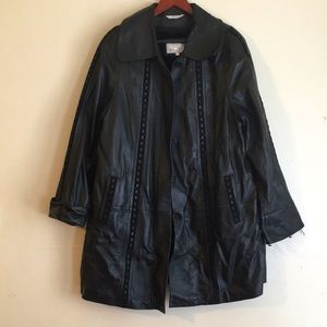 AMADO New York Leather Jacket Zip Out Lining